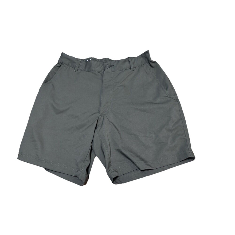 Columbia Men’s 36W Olive Green Hiking Outdoor Shorts Elastic Waist